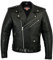 Texpeed Motorrad lederjacke herren mit protektoren - Marlon Brando Retro Chopper Rockerjacke - Mit Original Biker Rüstung (EN 1621-1) Schutz Schwarz - 4XL