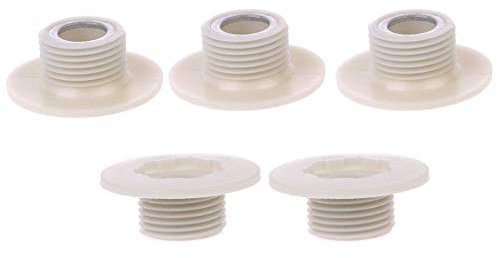 GROOMY 5 Unids Motosierra Trimmer Engranaje de Tornillo sin Fin de la Bomba de transmisión de Aceite Universal para 4500/5200/5800