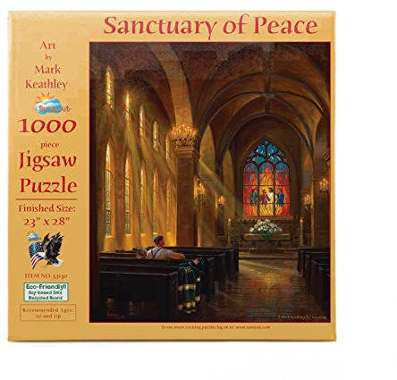 Puzzle SunsOut - Mark Keathley: Sanctuary of Peace, 1.000 piese (Sunsout-53130)