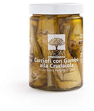iContadini, Carciofi con Gamba alla Crudaiola, Artischocken mit Stiel, aus Italien, 520 g