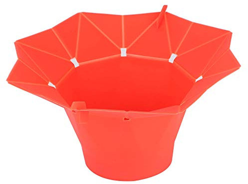 Faltbare Mikrowelle Popcorn Schüssel, Silikon Popcorn Maker Maschine Home Küchengeräte Rot