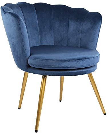 Genesis Fauteuil en métal, Bleu Sarcelle, Taille Unique