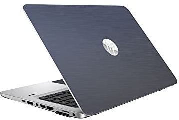 AlphaWraps Skin for HP EliteBook 6930p Laptop | Brushed Titanium | Protective and Durable Vinyl Decal wrap Cover | Made in The UK