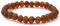 Amber Seven Baltischer Bernstein Armbänder | 14 Farben | 19 cm Größe dehnbar Unisex Armbänder | Rohbernstein-Armbänder | Perlen-Bernstein-Armband für Damen & Herren | handgefertigt (Raw Cognac)