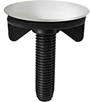 ZYNCUE 1 cache-trou de robinet en acier inoxydable brossé pour évier de cuisine