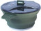 CAMPWOLF Marmite pliable de 2,5 L, batterie de cuisine portable pour randonnée en plein air (vert foncé)