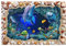 3D Unterwasserwelt Delfin Konsev Bild Puzzle – lustiges und herausforderndes Holzpuzzle für Erwachsene und Senioren