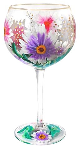 Lesser & Pavey Cosmos Gin Glass | Lovely Gift for Women & Men | Designed by Lynsey Johnstone | Luxury Wine Glass for Every Occasions