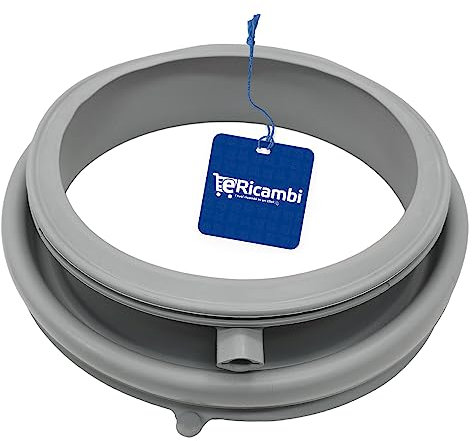 eRicambi® Guarnizione Soffietto in Gomma per Sportello Oblò della Lavatrice, Compatibile con Miele, Dimensioni 330x90 (mm) - Per Modelli: W305 - W313 - W467S
