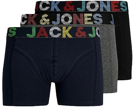 JACK & JONES Male Trunks 3er-Pack Trunks