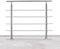 Tubiaz Barandilla de acero inoxidable, con 4 travesaños, para balcón, escaleras, interior y exterior (180 cm)