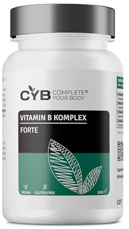 Vitamin B Komplex Mit 500 µg Vitamin B12 Hochdosiert CYB Complete Your Body
