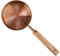 Home Bay Measuring Cup with Wooden Handle, Titanium-Plating Stainless Steel (Rose Gold, 180ml (3/4 Cup))