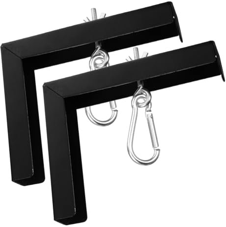 jojofuny 6-inch Adjustable Projector Screen Ceiling Mount Bracket with l Bracket and Wall Mount Kit