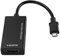 Adaptateur micro USB vers HDMI 1080p 8 canaux son stéréo 5 broches HDMI adaptateur vidéo pour Android