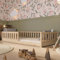 Crazy Pine Kinderbett 90x190 cm – Massives Montessori Bodenbett aus Holz mit Rausfallschutz – Sicheres Kleinkindbett – Skandinavisches Design, Leichte Montage - Crazy Basic
