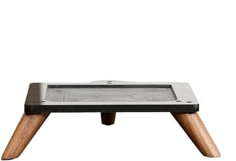 Lijiaxiuyc-101 Pieds Enceintes Support Audio de Bureau en Bois Massif, Compact et Exquis, Support de Haut-Parleur, Support de Haut-Parleur Pieds Enceintes Monitoring