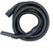 Tuyau d'aspiration de rechange 2,5/3,5 pour Karcher NT20 30 WD1 WD2 WD3 WD4 WD5 WD6 WD 6 P Premium remplace 1.629-101.0 4.440-930 6.959-174.0 (2,5 m)