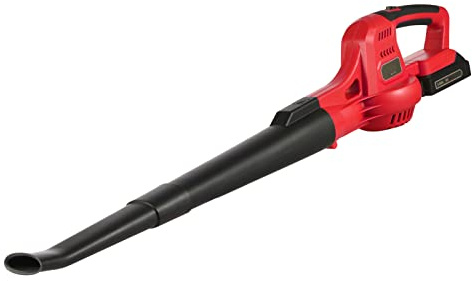 Weytoll 20-V Laubbläser, Leichter, tragbarer Hand-Laubbläser mit 2 abnehmbaren Verlängerungsrohren und 2.0-Ah-Battery, für Dachrinnen, Gärten, Rasenflächen