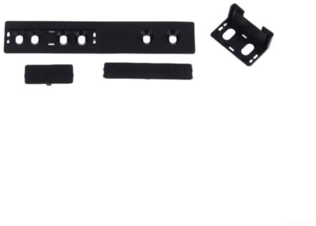 Fridge Door Slider Kit for Integrated Appliances - Complete Mounting Bracket Set with Smooth Gliding Rails for Beko for bosch for aeg for neff Repairs(Black)