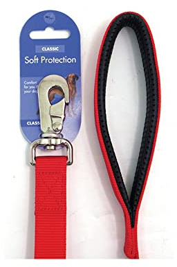 Rosewood Classic Soft Protection Lead, 3/4 x 40-inch, Red