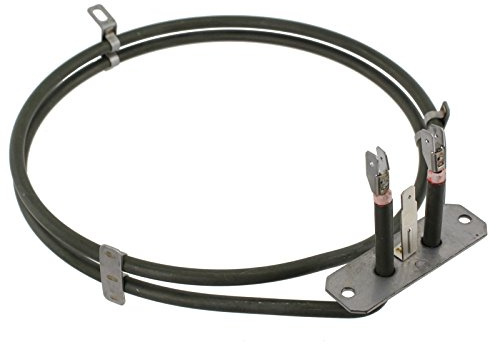 Spares2go Heater Element for Indesit Fan Oven Cooker (2000W) | Fits: FI31K.B FID20 FIU20 KT6C3 K6C32 C60D C60E KDP60 S036E series