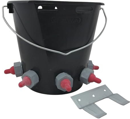 Other PARAGON RUBBER LAMB FEEDER BUCKET 5 TEAT COMPLETE, clear
