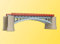 Kibri 37668 N/Z Werra-Brücke, EIN-/zweigleisig Fahrzeug