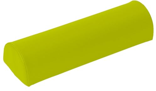 Sport-Tec Dreiviertelrolle Lagerungsrolle Lagerungskissen mit Kunstlederbezug 50x15 cm