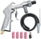 Wogoboo Kit sabbiatrice sabbiatrice sabbiatrice sifone alimentazione pistola ugello ruggine rimuovere sabbia abrasiva sabbiatura per armadi sabbiatura