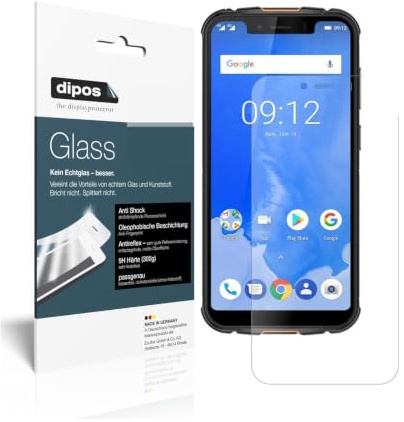 dipos 2x 9H Matte Screen Protector for Ulefone Armor 5 | Anti-Glare, Anti-Reflective, Won't Break or Shatter, No Real Glass, Anti-Shock, Anti-Scratch, Bubble-Free, Easy Installation