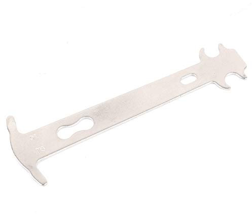 Catena della Catena della Bici della Bicicletta Checker Wear Indicator Chain Tool Stretch Gauge Strumento Bike Kit di Riparazione 1PC