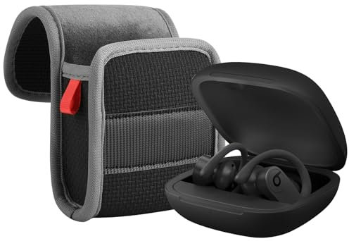 TXEsign Scratch Proof Protection Neoprene Case Bag Compatible with Beats Powerbeats Pro Totally Wireless Earphones Charging Case