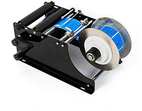 MT-30 - Etichettatrice semiautomatica rotonda, lattina/bottiglia di Labeling Machine, applicatore per etichette semiautomatiche