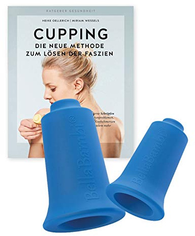 BellaBambi® Cupping - Bundle, FASZIO Cupping-Set, inkl. Buch, Faszien-Set, Schröpf-Set