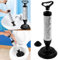 Glow Drain Unblocker - Powerful Suction Tool with 2 Drain Cups - Plunger for Any Drain Sink ShowerToilet - Clears All Tough Clogs and Blockages - The Ultimate unblocker and Plunger for Any Blockage