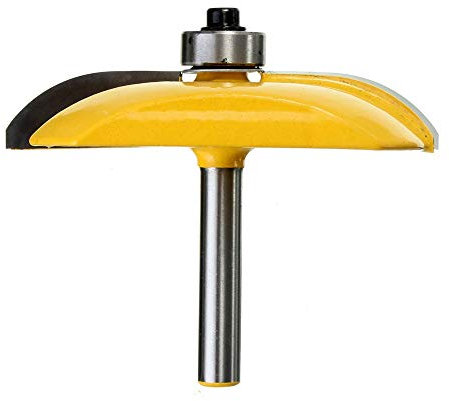 1/4'' Shank Groove Router Bits Rail Cabinet Stile Cutter Woodworking Chisel Cutter Tools 1/2/3 Pcs