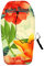 Rammento Bodyboard Surf Board Float Kinder/Erwachsene & Leash Plug (Blume) 84 cm