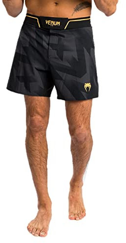 Venum Homme de Mma Razor Shorts, Black/Gold, XXL EU