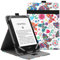 VOVIPO Coque de Protection Universel pour Kindle Paperwhite Liseuse 6-7 Pouces, étui Folio Compatible avec la liseuse Sony/Kobo/Tolino/Pocketbook/Kindle 6 6.8 7,Angle de Vue réglable-BF