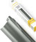 POLI-FLEX® TURBO® - Transferfolie für Textilien - Flexfolie zum Aufbügeln, Plotterfolie für DIY Shirts, Bright Silver matt, 30,5 cm x 122 cm