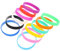 Happyyami 12 Pezzi braccialetto sportivo bracciali per uomo bracciali in silicone costume braccialetti colorati per feste braccialetti del festival musicale elevata elasticità gioielleria