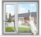 UtauHom Magnetic Fly Screen for Windows,Mosquitoes Net for Windows Max Size 150 x 180cm,Fiberglass Mesh Easy Installation Prevents Insects/Flies/Mosquitoes in The Room（ Grey Frame White Mesh）