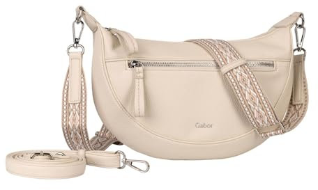 Gabor bags Silena Damen Umhängetasche Crossbody Bag Mittelgroß Weiß
