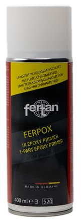 Ferpox Spray 400 ml Schwarz RAL 9005