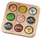 Beer Cap Coasters - Funny Cork Coasters (12*12*0.6cm) - Personalised Bottle Cap Organizer - Beer Lovers Gift - Father's Day Present