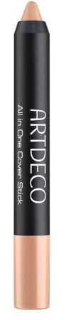 ARTDECO All In One Cover Stick - Wasser- und schmierfester Concealer-, Konturen- und Abdeckstift - 1 x 3,7 g