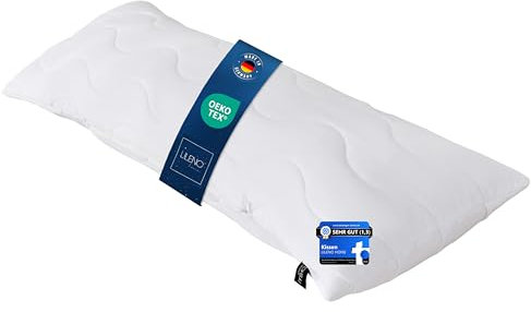 LILENO HOME Seitenschläferkissen 40x145 cm 1er Set (1200 g Füllung) - Stillkissen mit herausnehmbaren Innenkissen - Seitenschläferkissen 40x145 cm für Schwangere u. Babys