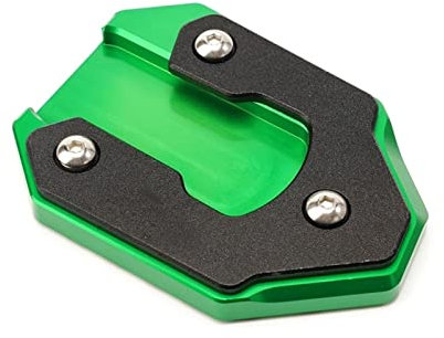 YYTEMD Lange Haltbarkeit Motorradständer Fußvergrößerer Seitenständerverlängerung Für Vulcan 650 S VN650 2015-2021(Green)