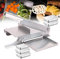 YTBHSHXZ, Máquina cortadora de huesos y carne, picadora manual de costillas con 5 bandejas,